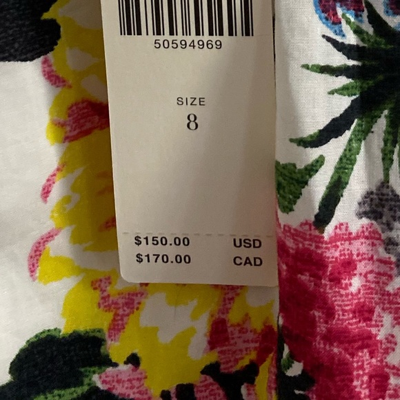 Anthropologie Amelia Floral Dress  Size 8, NWT - Picture 11 of 16
